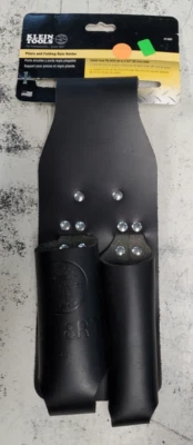 Klein Tools 5118RT Tool Holder for Pliers and Folding Rule LEATHER BELT POUCH - Image 1 of 4