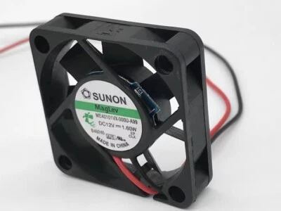 NEW SUNON 4010 ME40101VX-000U-A99 12V 1.60W 4CM Magnetic Suspension Fan - Image 1 of 3