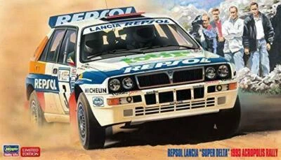 Hasegawa 1/24 Kit modello Repsol Lancia Super Delta 1993 Acropolis Rally Jp 1392 - Immagine 1 di 4