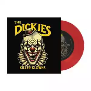 The Dickies - KILLER CLOWNS - 2025 (Red 7" Vinyl) *NEW USA IMPORT + BADGE - Picture 1 of 5