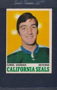 1970/71 OPC O-Pee-Chee #070 Carl Vadnais Seals EX *62 - Picture 1 of 1