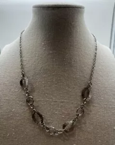 Italian Silver 925 Cl Short Necklace 7.5 in., 8.4 grams - Picture 1 of 8