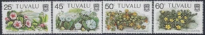 Tuvalu 231-35 MNH 1984 Flowers (ak6330) - Picture 1 of 1