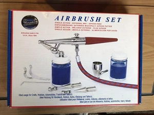 Paasche HS-202S Airbrush Set (HS SET w/ METAL HANDLE) - Picture 1 of 2