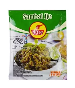 Uleg, Indonesian Seasoning, 10sachet, Sambal Ijo (Pack of 1) - Picture 1 of 4