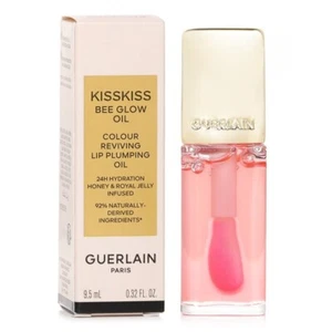 Guerlain KissKiss Bee Glow Oil Reviving Lip Plumping Oil ~ 458 Pop Rose Glow NIB - Picture 1 of 1