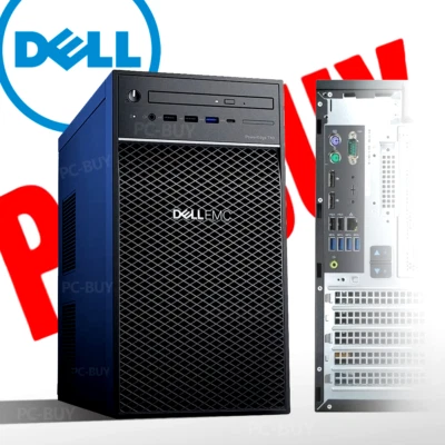Dell EMC PowerEdge T40 Server i5-9500 32GB DDR4 RAM 1TB SSD win11 Pro WiFi - Image 1 of 4