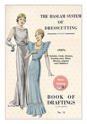 The Haslam System of Dresscutting No 11. 1930's - Image 1 of 2