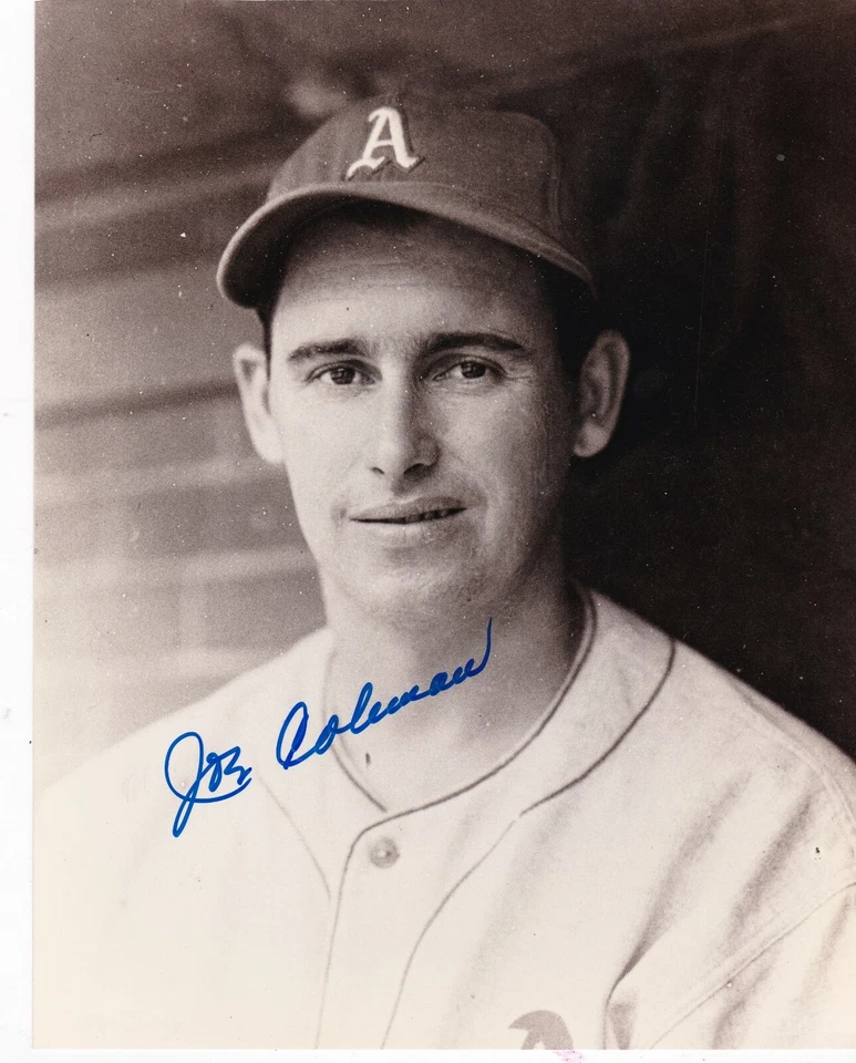 Joe Coleman Philadelphia A's Action Firmado 8x10 Foto 1 de 1