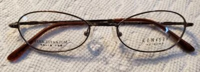  KONISHI FLEX-TITANIUM KF 8093 Eyeglasses  Memory Titanium NEW - Image 1 of 3