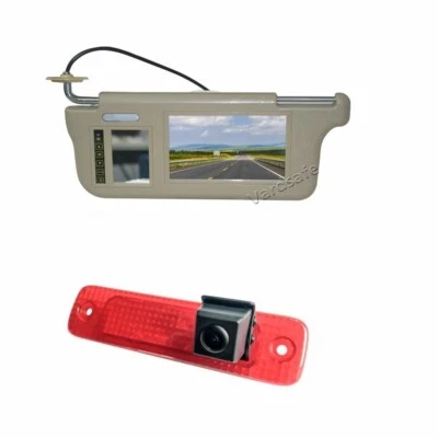 Backup Reversing Camera & Sun Visor Rear View Mirror Monitor for Ford Transit - Image 1 of 4