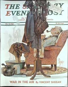 Saturday Evening Post December 21, 1940 J.C. Leyendecker, Christmas Issue! - Foto 1 di 1
