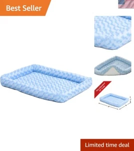 Luxurious Bolster Dog Bed for 22-Inch Crates | Ideal for XS Breeds | Machine ... - Picture 1 of 7