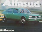 Alfa Romeo Alfasud Brochure 1186 cc