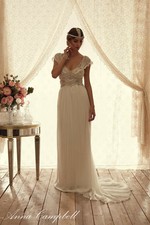 Anna Campbell - Coco - Wedding Dress - Size XS in Ivory