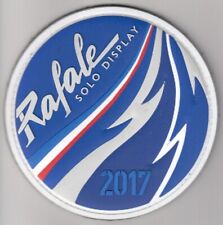 French Air Force ALA Patch Display Rafale Solo 2017 EC 1 7 101 mm