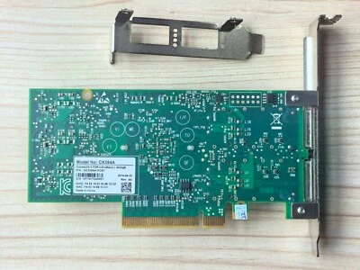 Mellanox ConnectX-3 CX354A Dual 40GbE QSFP - Flashed to MCX354A-FCBT - Image 1 of 3