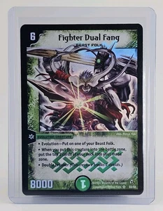 Fighter Dual Fang S5/S5 Duel Masters Card Foil Super Rare English  - Picture 1 of 8