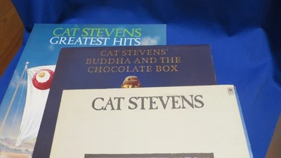 Lot of 3 Cat Stevens Vinyl Greatest Hit Buddha Chocolate SP-4519 SP-4313 SP-3023 - Image 1 of 4