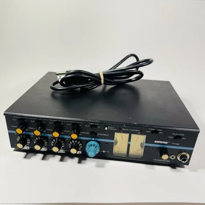 Shure FP42 4-input 2-Output Broadcast Stereo Microphone Mixer Complete - Image 1 of 4