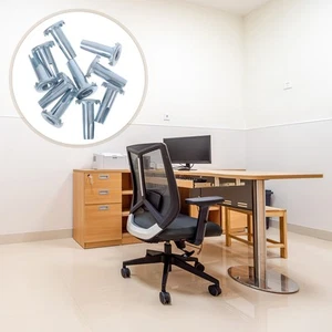 10 Piezas Silla de Oficina Rueda Cubierta Bebé Ruedas Repuesto Accesorio Enchufe - Imagen 1 de 12