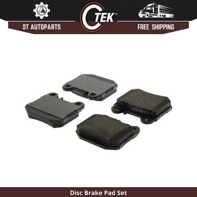 Para Maserati Quattroporte 2004-2005 | Pastillas de freno de disco traseras centradas | Cerámica Foto 1 de 4