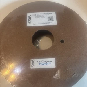 Impresora 3D de filamento de acero inoxidable 316L carrete de fundición virtual de 1,75 mm x 0,5 kg - Imagen 1 de 6