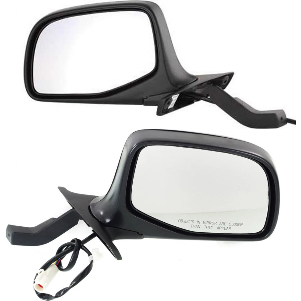 Espelho de porta lateral motorista e passageiro para Ford F-250 HD 1997 | Par | Potência - Imagem 1 de 2