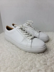 Sneakers basse da uomo Thursday Everyday Encore taglia 9,5 in pelle bianca - Foto 1 di 10
