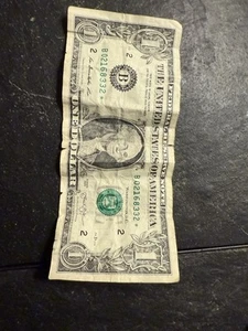 B Star Note One Dollar Bill Series 2013 - Picture 1 of 2