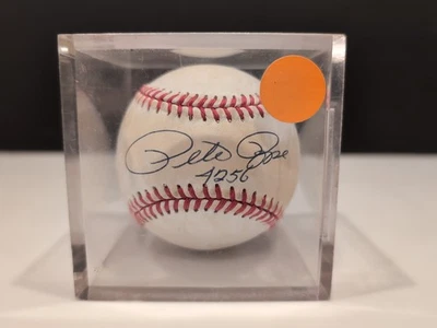 Pete Rose Signed Rawlings Official National League Baseball 4256 - Image 1 of 4