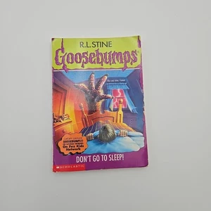 Goosebumps #54 Don't Go To Sleep 1st Edition 1997 R.L. Stine Paperback Book - Bild 1 von 4