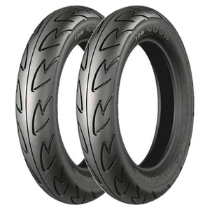 COPPIA GOMME BRIDGESTONE 90/90-10 50J + 130/90-10 61J HOOP B01 - Foto 1 di 5