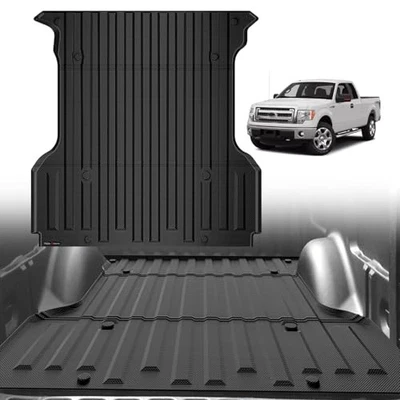 Truck Bed Mat for Ford F150 2004-2014 5.5FT All Weather Heavy Duty Cargo Liner Foto 1 de 4
