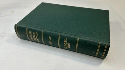 Bound Magazine: Popular Science Monthly: July to December 1906 - Image 1 of 4