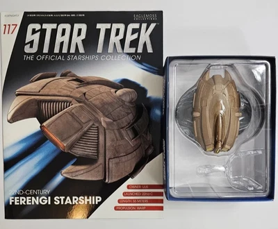 Eaglemoss Serengi звездолет 22-го века Star Trek выпуск #117 w/журнал новый - Изображение 1 из 3