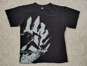 Vintage Devil May Cry 4 Y2K Dante Inferno Gamer T Shirt Capcom Promo Men Medium - Picture 1 of 3