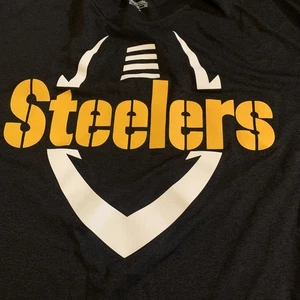 NFL NIKE PITTSBURGH STEELERS Dri Fit T Shirt Black Men's X-Large Cool Logo - Picture 1 of 10