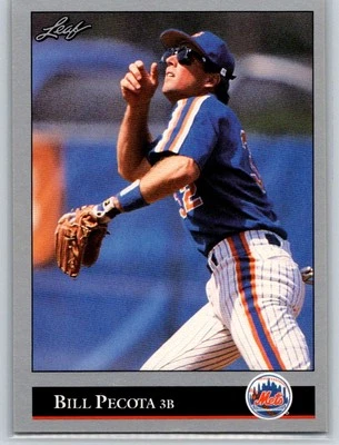 1992 Leaf #244 Bill Pecota - Image 1 of 2