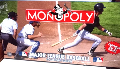 NEW Monopoly Collector's Edition Major League Baseball YANKEES REDS CUBS MINT - Image 1 of 4