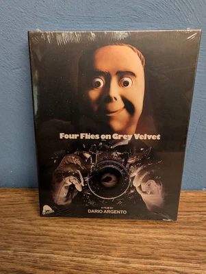 Four Flies On Grey Velvet W/ Slipcover Factory Sealed | 4K UHD Blu-ray Severin - Image 1 of 4