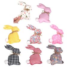 Festive Easter Ornaments Soft Cotton Stuffed Rabbit Toy Rabbit Figurines