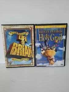 2 Monty Python Dvd's- The Life Of Brian & Monty Python And The Holy Grail - Imagen 1 de 2