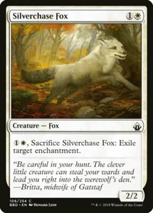 4 X MAGIC THE GATHERING - MTG - Battlebond BBD #106 Silverchase Fox - Imagen 1 de 1