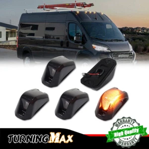 LED Front Roof Cab Amber Clearance Lights For 14-23 Ram ProMaster 1500 2500 3500 - Picture 1 of 11
