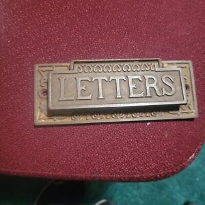 Antique Bronze Letter Door Mail Slot
