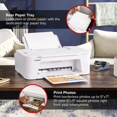 PIXMA TS3722 Wireless All-in-One Home Printer with Scanner and Copier, with PG-2 - Image 1 of 4