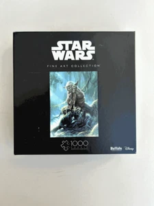 NEUF STAR WARS Fine Art Collection YODA 1000 pièces puzzle Disney Buffalo - Photo 1/2