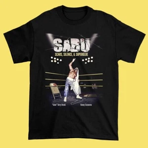 NEU SELTEN!! Sabu T-Shirt schwarz Baumwolle alle Größen S-345XL Geschenk für Fans HRN187 - Bild 1 von 6