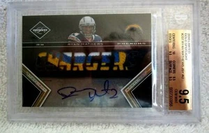 Ryan Matthews 2010 Panini Limited 4Clr GU 8Patch Auto#6/10 BGS9.5!Chargers RC - Picture 1 of 2